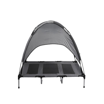 PaWz Pet Trampoline Bed Dog Cat Elevated Hammock With Canopy Raised Heavy XL PaWz